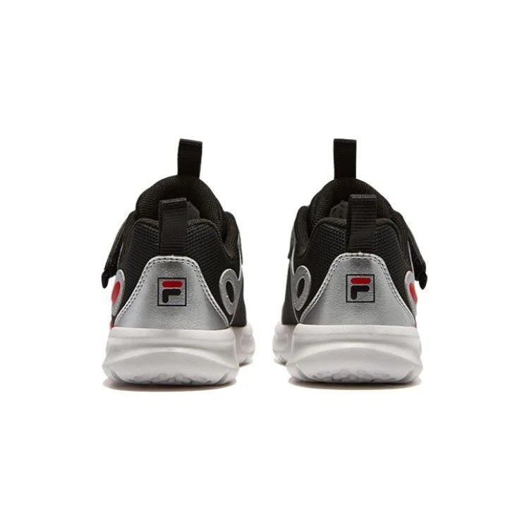 Sport Sneakers "Silver Black Red"