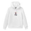 Sports Pullover Long Sleeves Hoodie White
