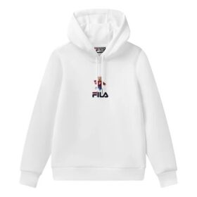 Sports Pullover Long Sleeves Hoodie White
