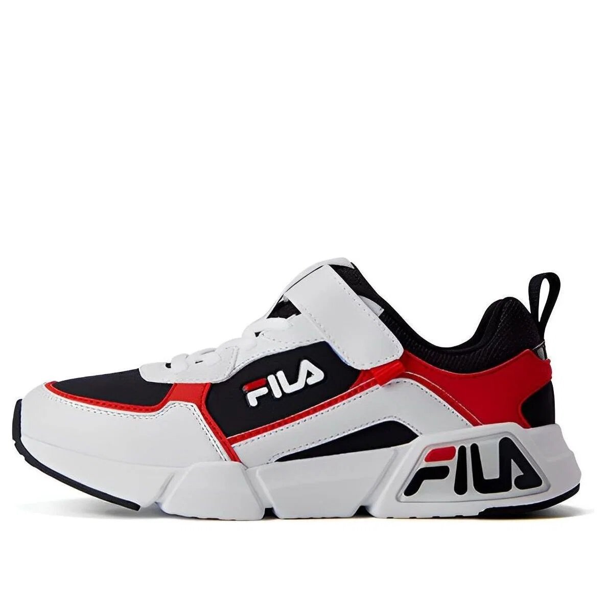 Sportswear Sneakers "White Black Red"