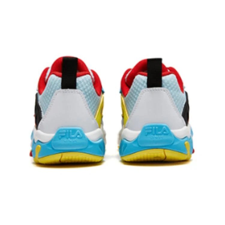 Sportswear Sneakers "White Blue Yellow"
