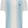 Sterling Blue Buddy Bowling Style Knitted Polo