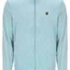 Sterling Blue Hanay Embossed Diamond Jacket
