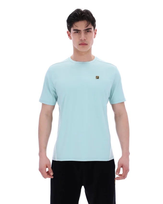 Sterling Blue Lawrenze Fitness-Inspired T-Shirt