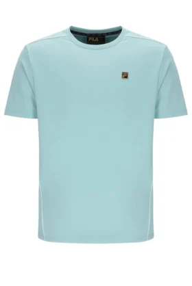 Sterling Blue Lawrenze Fitness-Inspired T-Shirt