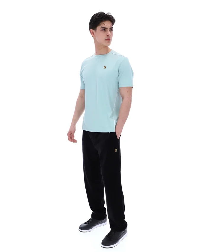 Sterling Blue Lawrenze Fitness-Inspired T-Shirt