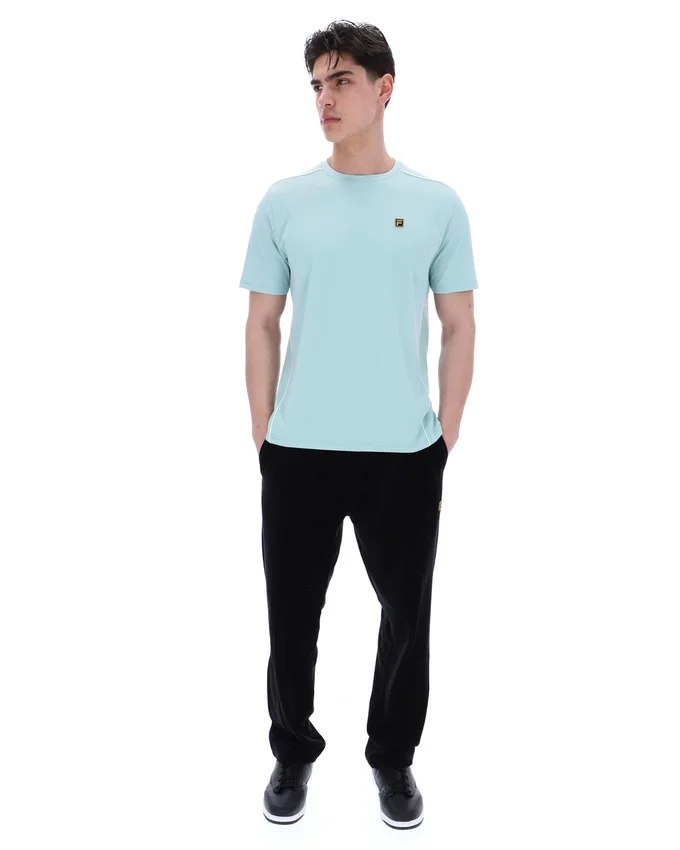 Sterling Blue Lawrenze Fitness-Inspired T-Shirt