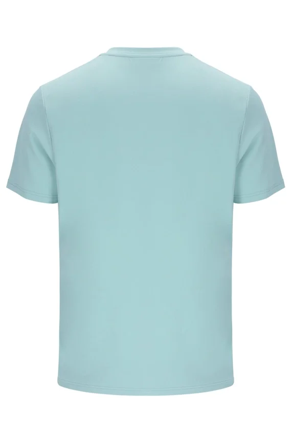 Sterling Blue Lawrenze Fitness-Inspired T-Shirt