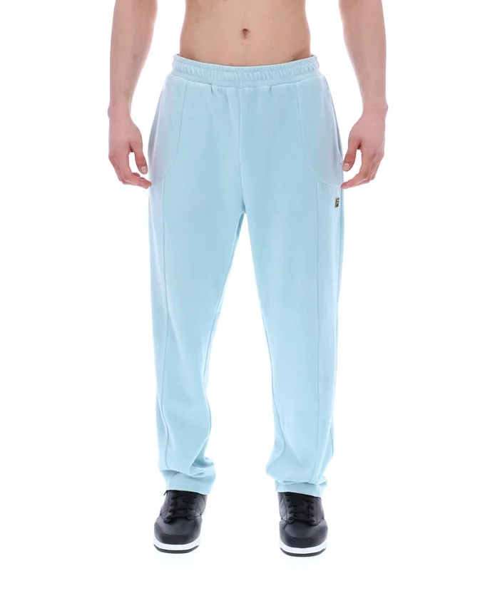 Sterling Blue Lorrie Velour Track Pant