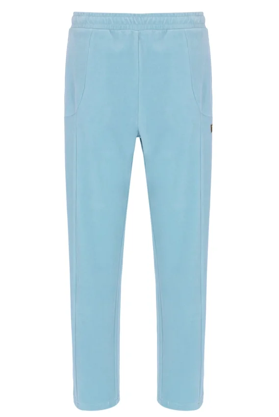 Sterling Blue Lorrie Velour Track Pant