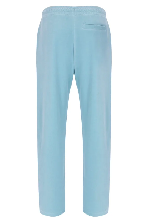 Sterling Blue Lorrie Velour Track Pant