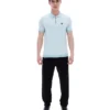 Sterling Blue Marty Zip Polo