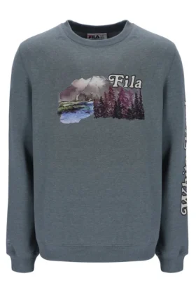 Stormy Weather Len Graphic Crew Sweatshirt