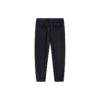 Stripe Straight Knit Casual Long Pants Blue