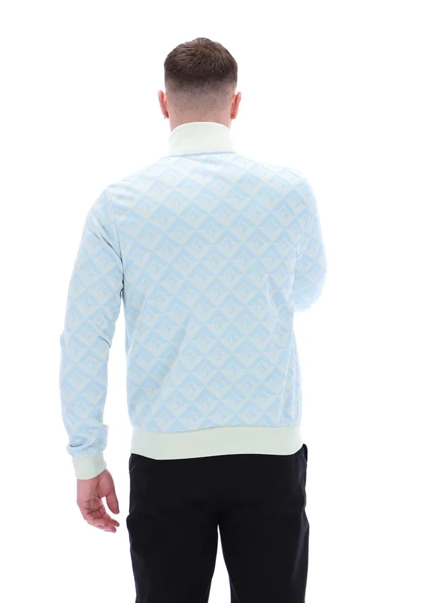 Summer Song Hank Jacquard Geo Track Top