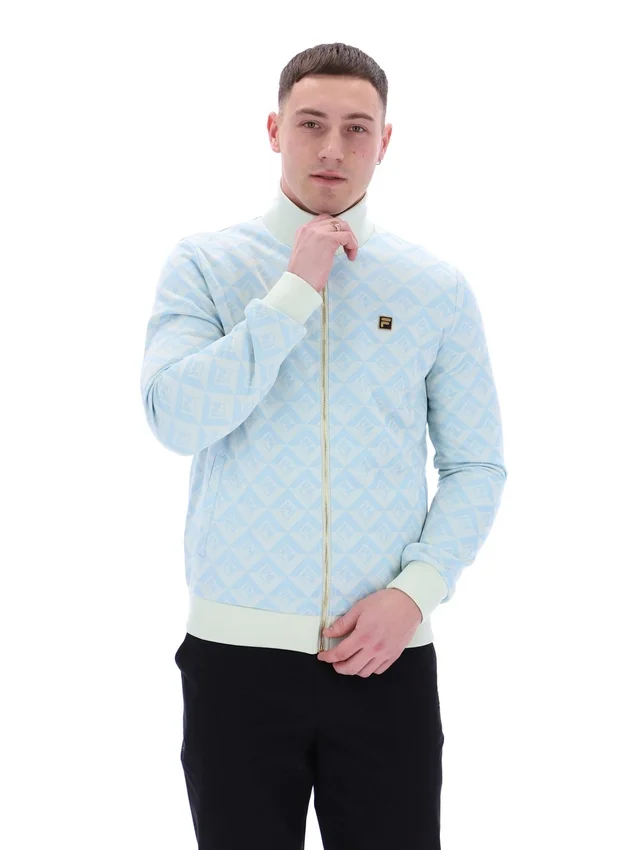 Summer Song Hank Jacquard Geo Track Top