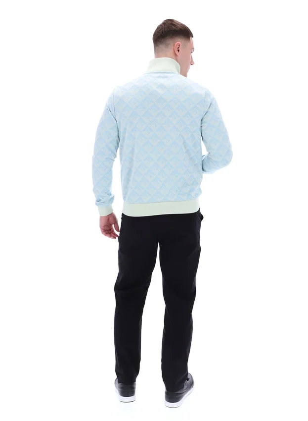 Summer Song Hank Jacquard Geo Track Top