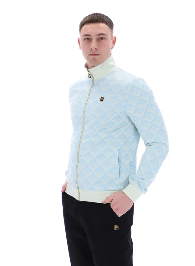 Summer Song Hank Jacquard Geo Track Top