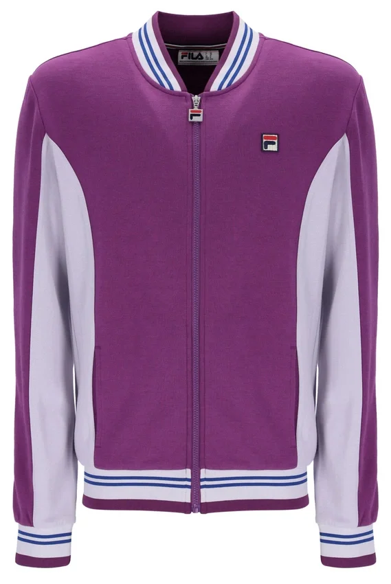 Sunset Purple Settanta Baseball Track Top