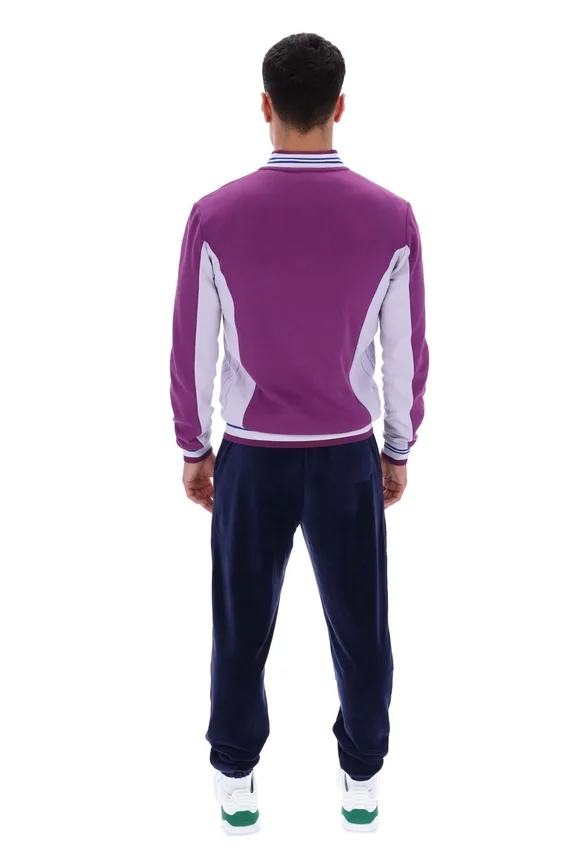 Sunset Purple Settanta Baseball Track Top