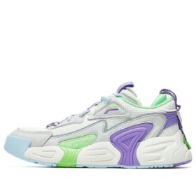 SWARM low swirl sneakers Purple/white/grey
