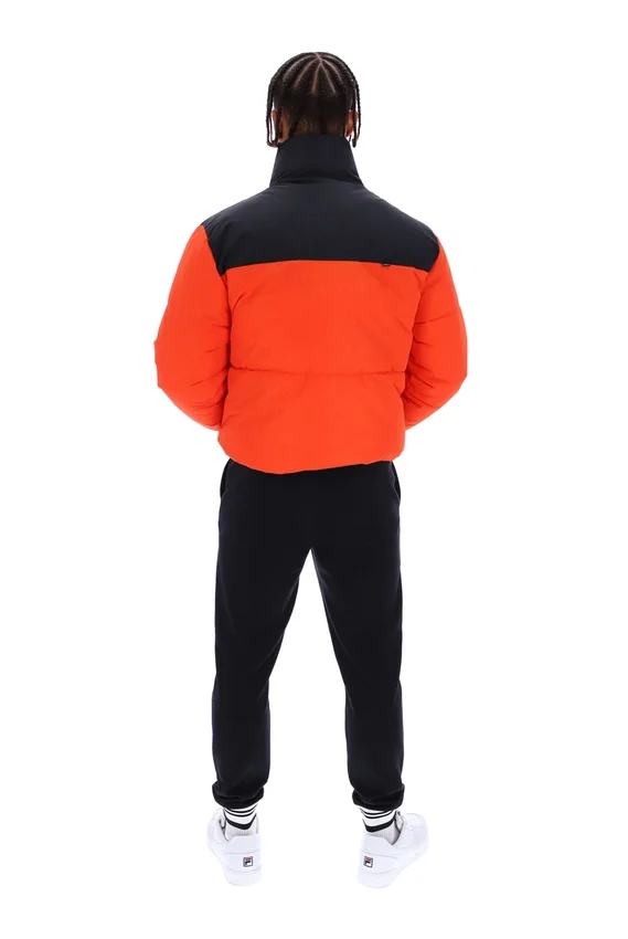 Tangerine Tango Evan Unisex Panelled Puffer Jacket