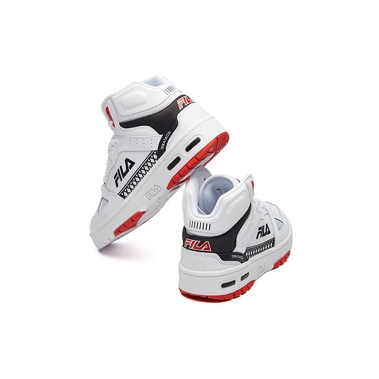 Teratach High-Top White/Red/Black