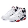 The Cage Basketball Shoes "White Navy"