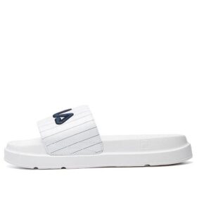 Thick Sole White Slippers