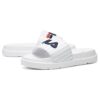 Thick Sole White Slippers