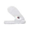 Thick Sole White Slippers