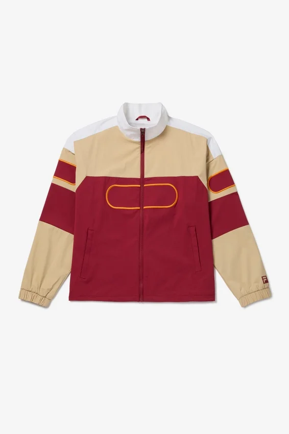 Tibetan Red Center Court Podium Jacket