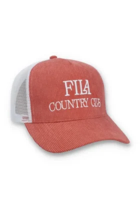 Tiger Lily Cody Corduroy Mesh-Back Cap with Embroidered Graphic