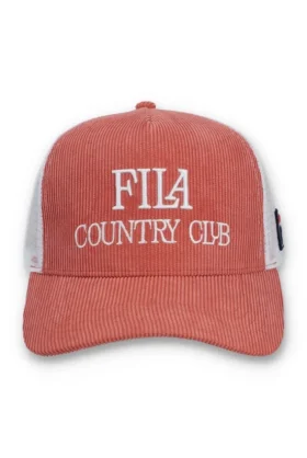 Tiger Lily Cody Corduroy Mesh-Back Cap with Embroidered Graphic