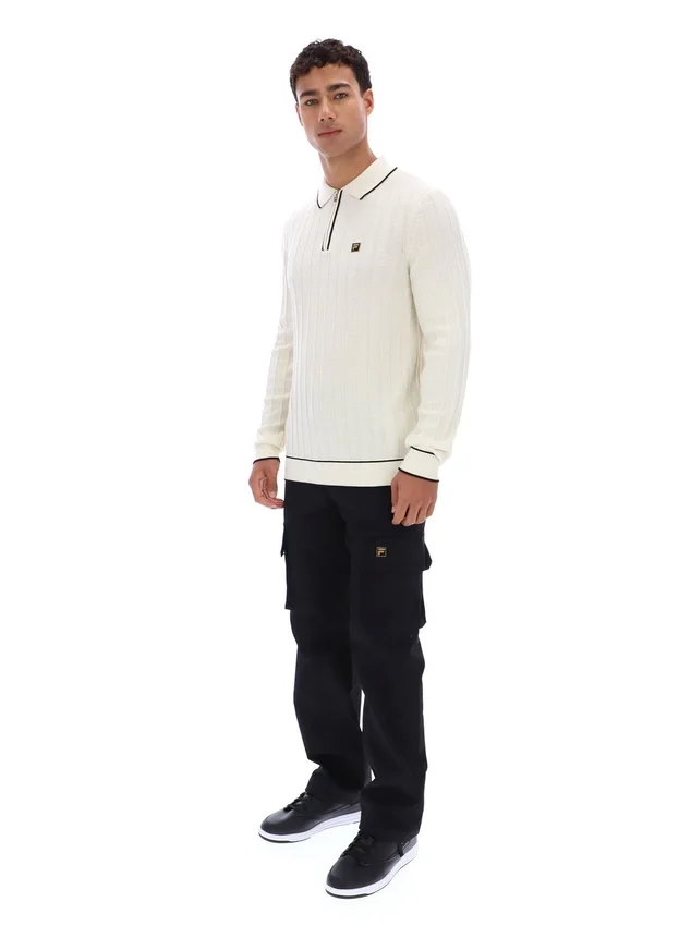 Tofu Sully Long Sleeve Polo Shirt