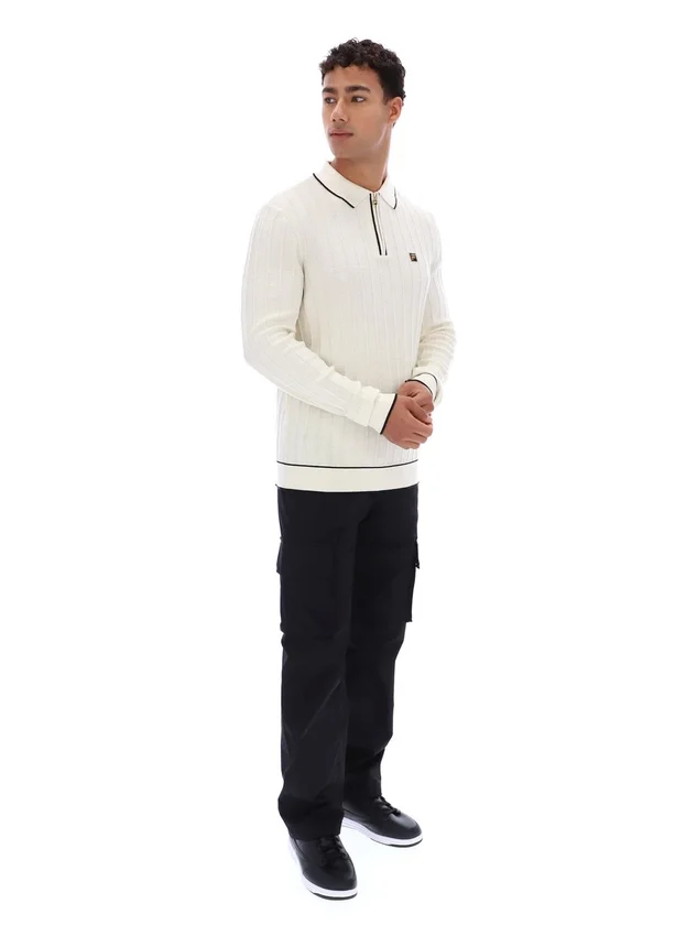 Tofu Sully Long Sleeve Polo Shirt
