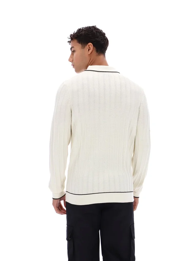 Tofu Sully Long Sleeve Polo Shirt