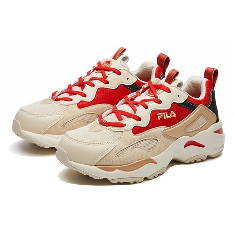 Tracer Running Shoes Beige/Red