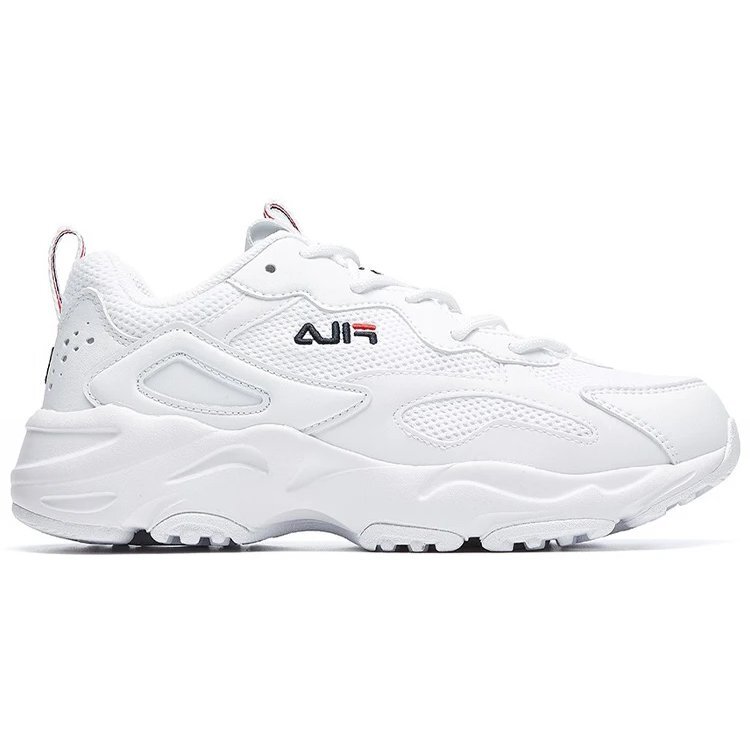 Tracer Series Wear-resistant Low Tops Casual Shoe White