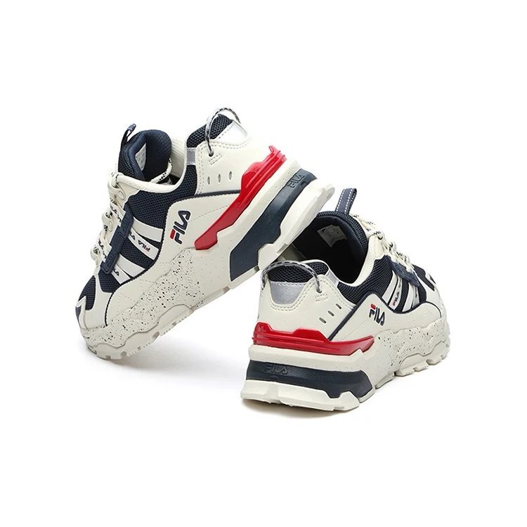 Trek 1 Low "White Blue Red"