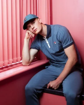 Vintage Indigo BB1 Classic Vintage Striped Polo