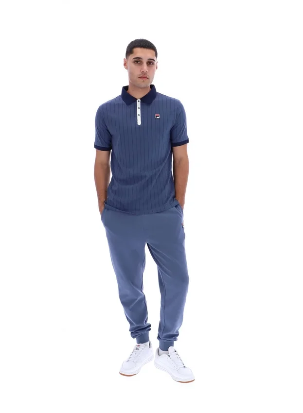 Vintage Indigo BB1 Classic Vintage Striped Polo