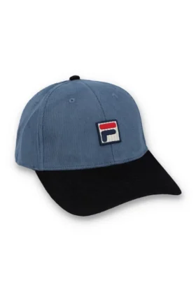 Vintage Indigo Clarke Corduroy Colour Block Baseball Cap
