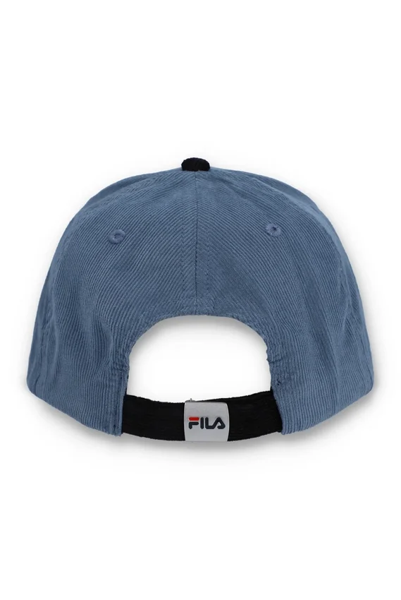 Vintage Indigo Clarke Corduroy Colour Block Baseball Cap