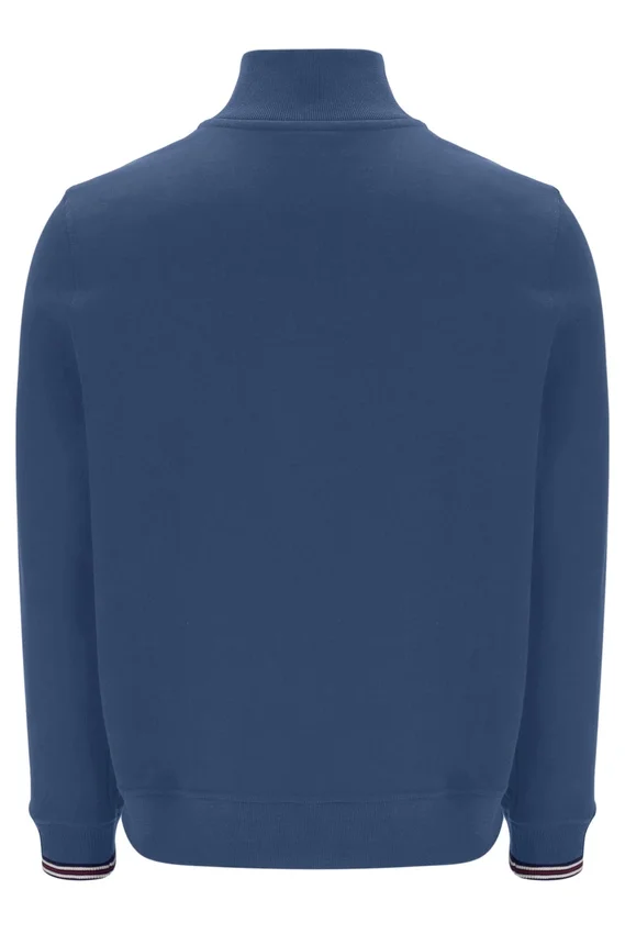 Vintage Indigo Ramy F-Box 1/4 Zip Up Jumper