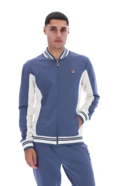 Vintage Indigo Settanta Baseball Track Top