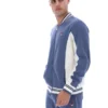 Vintage Indigo Settanta Baseball Track Top