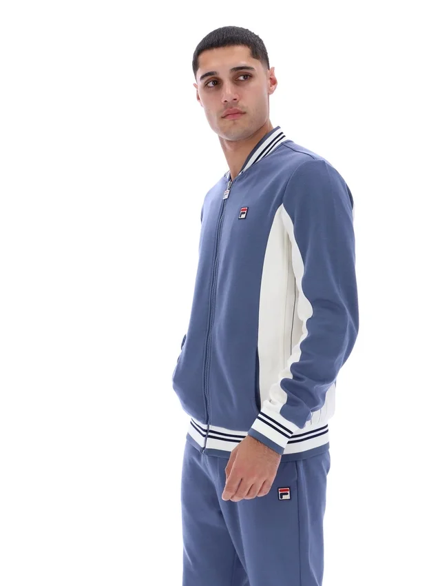 Vintage Indigo Settanta Baseball Track Top