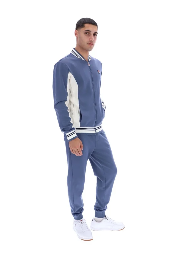 Vintage Indigo Settanta Baseball Track Top