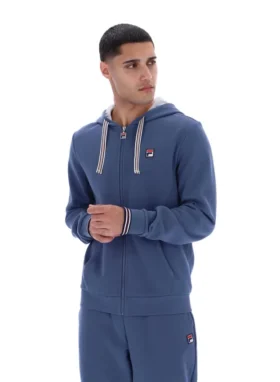 Vintage Indigo Tenconi Zip Up Hoodie
